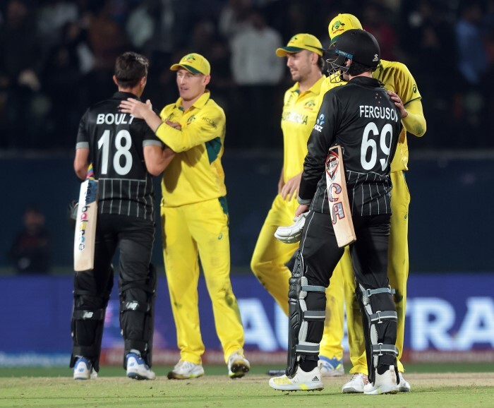 Australia VS New Zealand Cricket World Cup 2023 Photos (Match 27) - Australia Won By 5 Runs