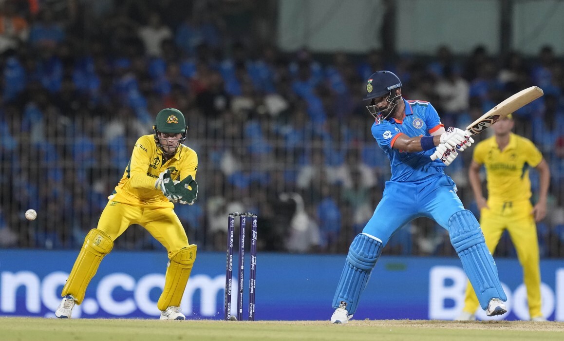 Ind VS Aus Photos ICC World Cup 2023 Match 5 - Rahul steer India to 6 ...