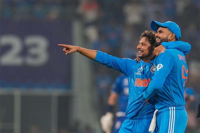 India VS England Cricket World Cup 2023 Photos (Match 29) - India Celebrates Sixth Match Win Against England by 100 Runs