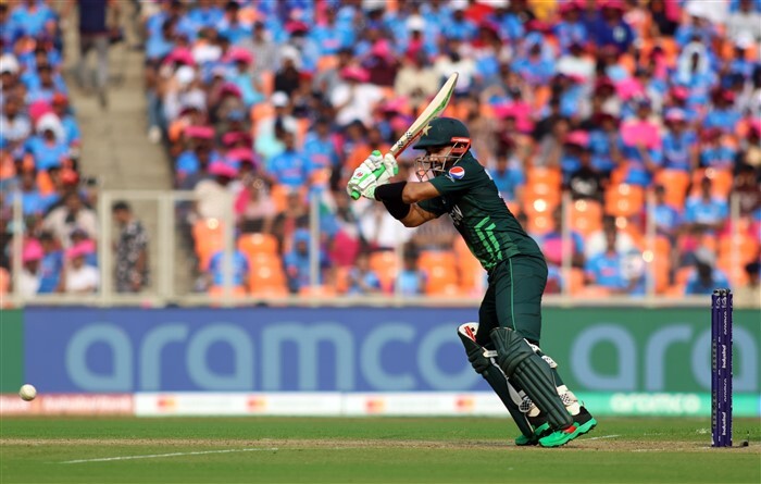 India VS Pakistan World Cup 2023 Photos (Match 12) -  Pakistan On Top With Babar, Rizwan