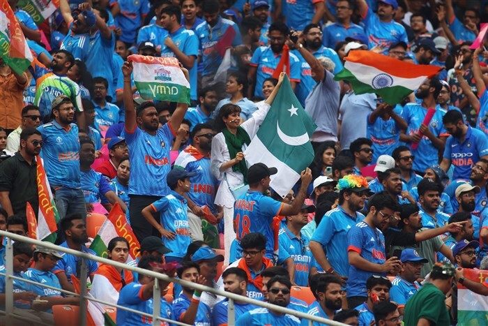 India VS Pakistan World Cup 2023 Photos (Match 12) -  Pakistan On Top With Babar, Rizwan
