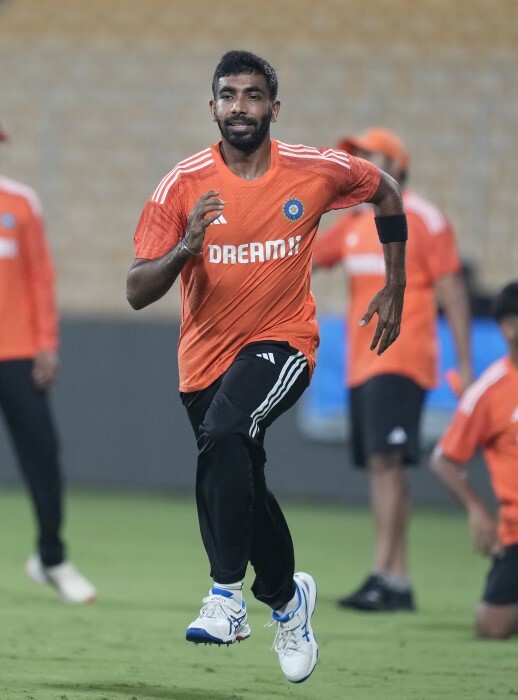 Indian Players Practice Session Ahead Of The ICC Men's Cricket World Cup 2023 Match Against Australia