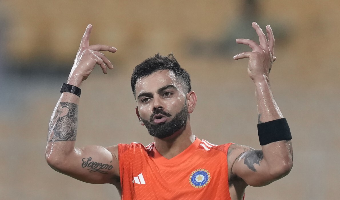 Indian Players Practice Session Ahead Of The ICC Men's Cricket World Cup 2023 Match Against Australia