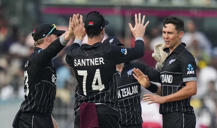 New Zealand VS Bangaldesh World Cup Photos 2023 (Match 11): Aus Restrict Ban To 245/9