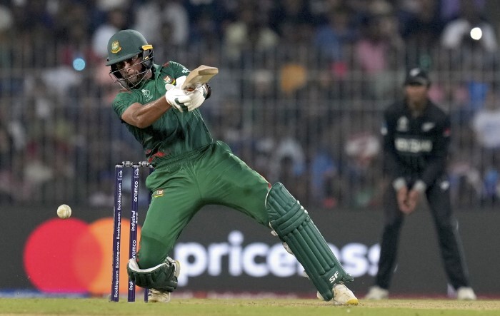 New Zealand VS Bangaldesh World Cup Photos 2023 (Match 11): Aus Restrict Ban To 245/9
