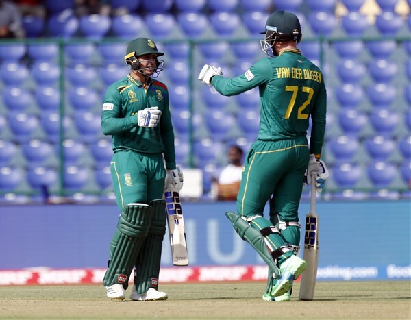 South Africa vs Sri Lanka  Photos ICC World Cup 2023 Match 4 - In Action Photos