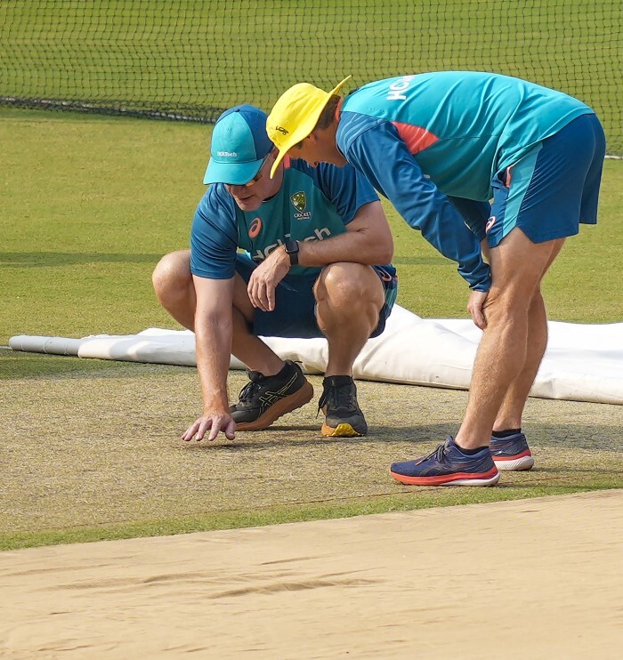 Australia Team Practice Session Ahead of CWC 2023 Finals