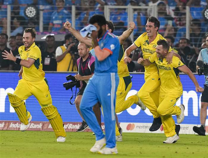In Pics: Australia Team Celebrates Victory Of Cricket World Cup 2023