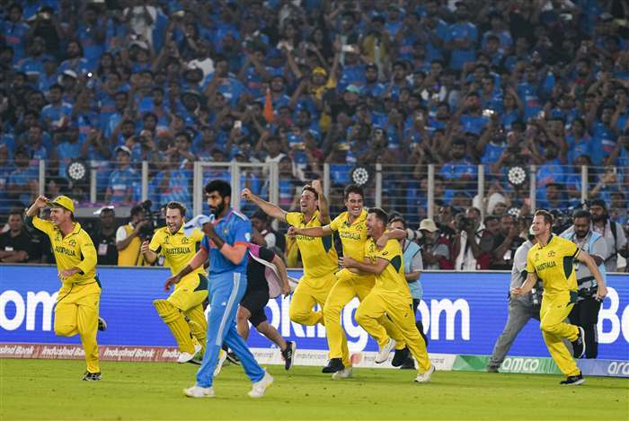 In Pics: Australia Team Celebrates Victory Of Cricket World Cup 2023