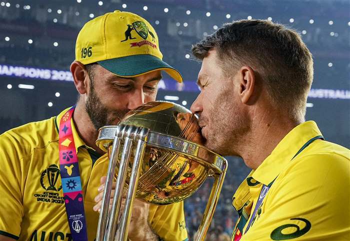In Pics: Australia Team Celebrates Victory Of Cricket World Cup 2023 ...