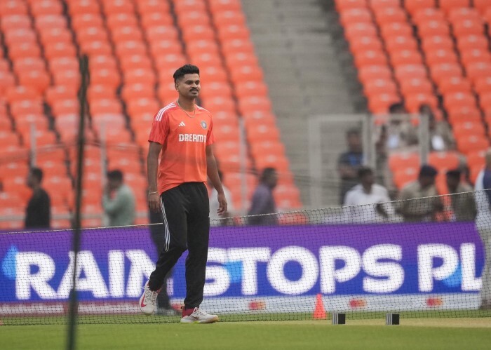 India Team Practice Session Ahead of CWC 2023 Finals