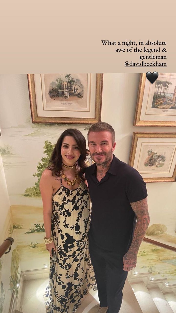INSIDE Sonam Kapoor Anand Ahujas Glamorous Dinner for Football Icon David Beckham