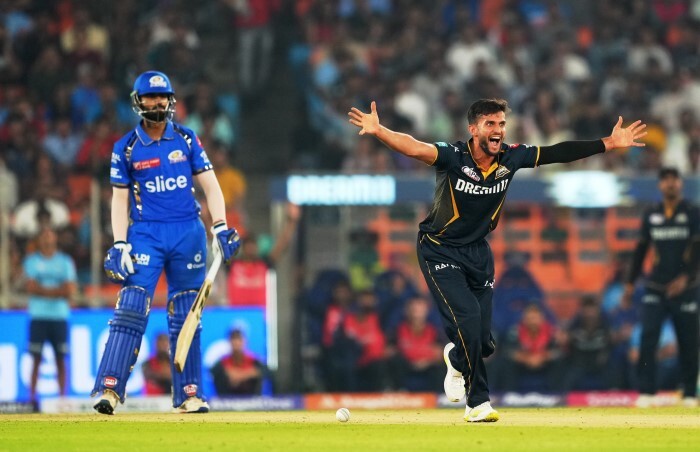 IPL 2024 : Gujarat Titans (GT) VS Mumbai Indians (MI) Match Photos - GT Won By 06 Runs
