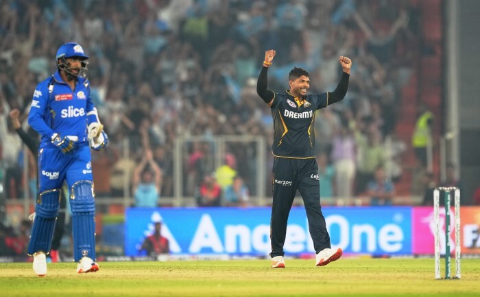 IPL 2024 : Gujarat Titans (GT) VS Mumbai Indians (MI) Match Photos - GT Won By 06 Runs