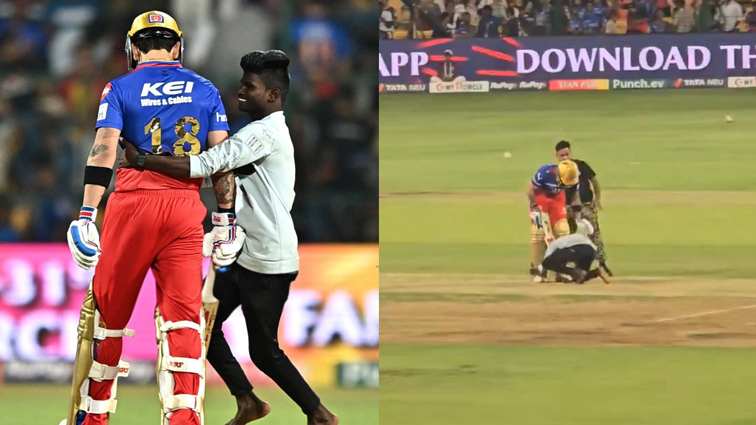RCB vs PBKS: ಮೈದಾನಕ್ಕೆ ನುಗ್ಗಿ ವಿರಾಟ್ ಕೊಹ್ಲಿ ಕಾಲಿಗೆ ಬಿದ್ದ ಆರ್‌ಸಿಬಿ ಫ್ಯಾನ್; ಆತನ ಹಿನ್ನೆಲೆ ಏನು?