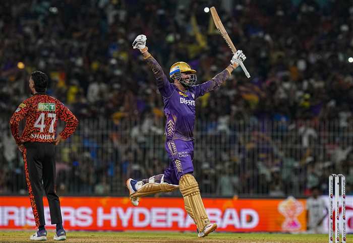Kolkata Knight Riders VS Sunrisers Hyderabad Finale - KKR Won By 8 Wickets