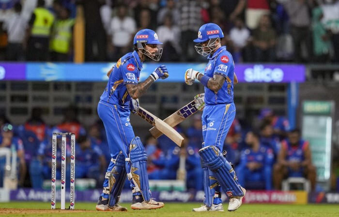 Suryakumar Yadav Celebrates Century Against Sunrisers Hydrabad In IPL 2024