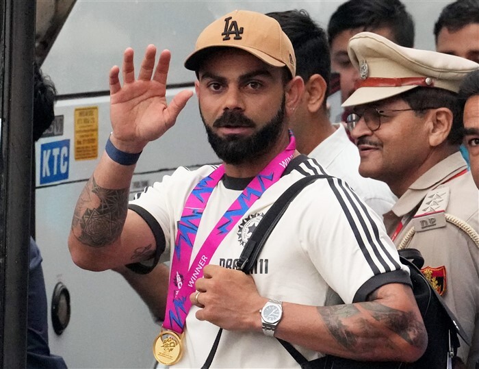 Indian Cricket Team Arrives After Winning The ICC Men T20 World Cup 2024