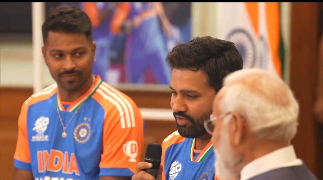 Indian Cricket Team Honored By PM Modi After T20 World Cup Victory