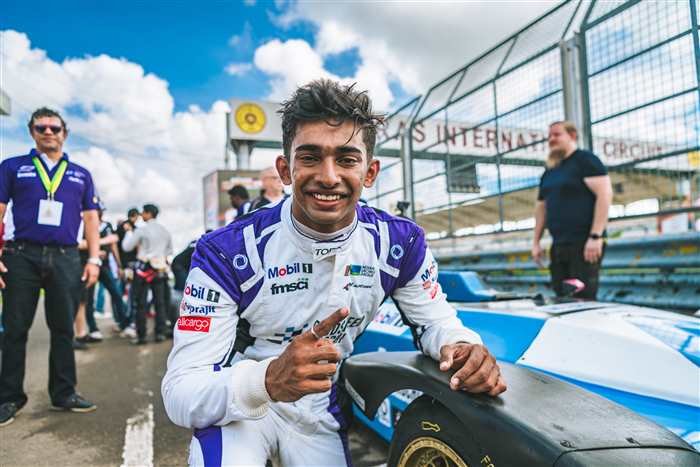 Ruhaan Alva  Racing
