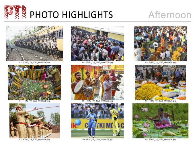 Sports Images of The Day (19 October 2025)