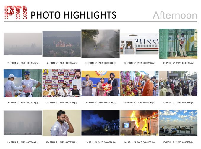 Sports Images of The Day (21 November 2025)