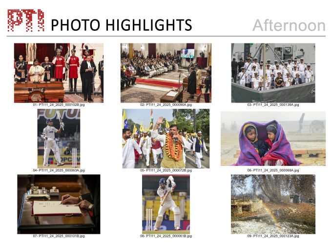Sports Images of The Day (24 November 2025)