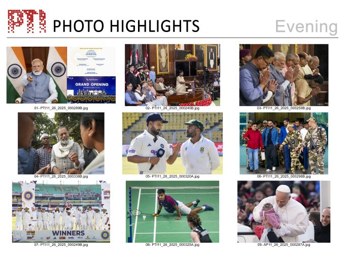 Sports Images of The Day (26 November 2025)