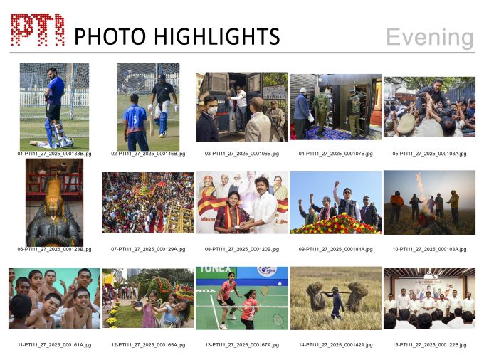 Sports Images of The Day (27 November 2025)