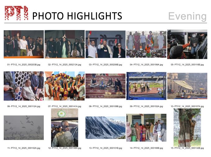Sports Images of The Day (14 December 2025)