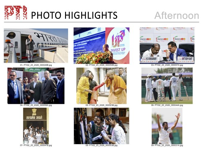 Sports Images of The Day (25 February 2026)