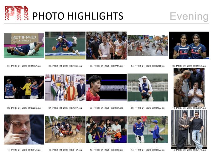 Sports Images of The Day (21 August 2026)