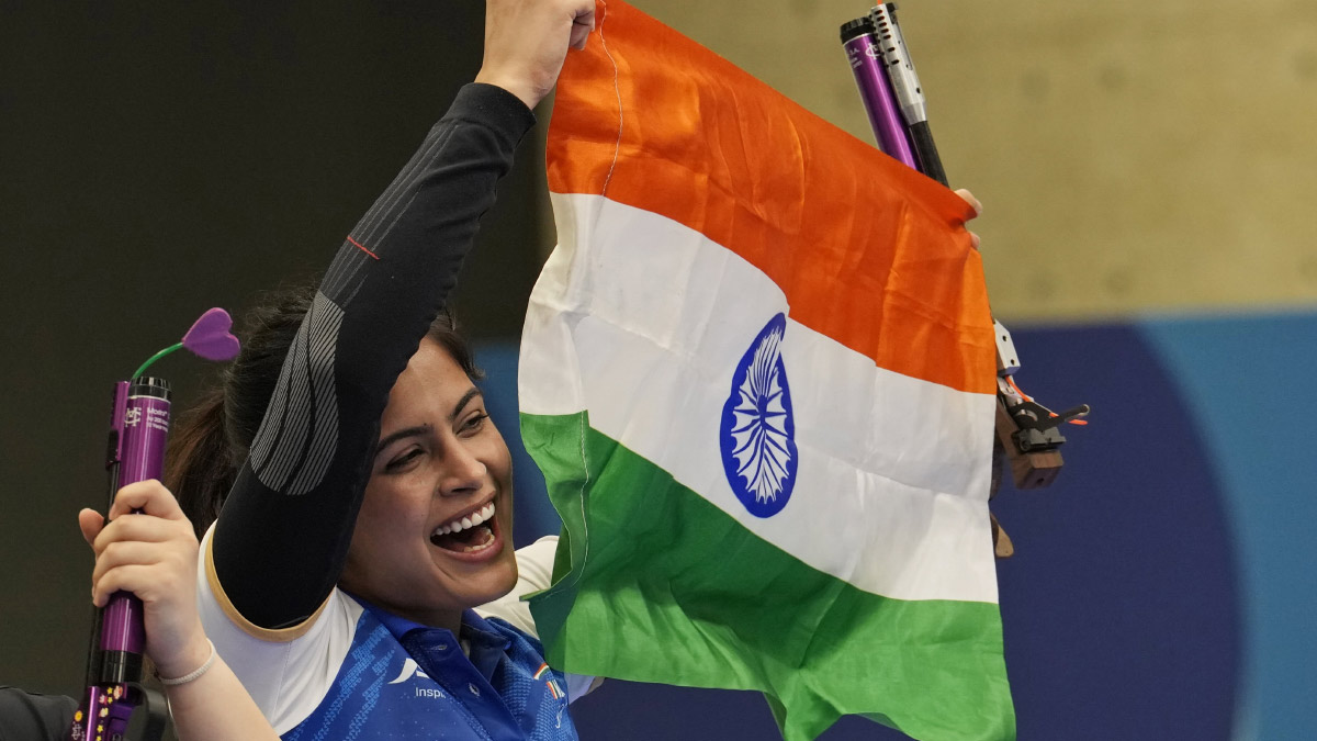 In Pics: Indian Shooter Manu Bhaker Wins Bronze, Ends 12-Year Olympic Medal Drought 