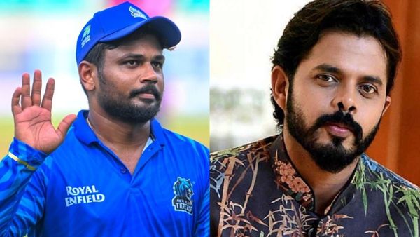 அருகே வந்த ஸ்ரீசாந்த்.. கை குலுக்காத சஞ்சு சாம்சன்.. கேரளா கிரிக்கெட் லீக் தொடரில் எழுந்த சர்ச்சை