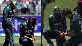 PAK vs AUS - சண்டை எல்லாம் கிடையாது.. பங்காளிக்கு அடிப்பட்டதும், திடீரென்று மருத்துவராக மாறிய பாபர் PAK vs AUS - சண்டை எல்லாம் கிடையாது.. பங்காளிக்கு அடிப்பட்டதும், திடீரென்று மருத்துவராக மாறிய பாபர்