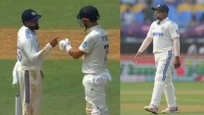 எல்லை மீறிய சர்ஃபராஸ் கான்.. நியூசிலாந்து வீரர் புகாரால் கொதித்த ரோஹித்.. எச்சரித்த அம்பயர் எல்லை மீறிய சர்ஃபராஸ் கான்.. நியூசிலாந்து வீரர் புகாரால் கொதித்த ரோஹித்.. எச்சரித்த அம்பயர்