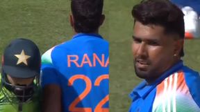 IND vs PAK : ஹர்சித் ராணாவை வம்பிழுத்த முகமது ரிஸ்வான்.. வேண்டும் என்றே இடித்து தள்ளியதால் பரபர IND vs PAK : ஹர்சித் ராணாவை வம்பிழுத்த முகமது ரிஸ்வான்.. வேண்டும் என்றே இடித்து தள்ளியதால் பரபர