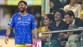 'தல' தோனியை குடும்பத்துடன் பார்க்க வந்த ரியல் 'தல'.. கூடவே குட்டி தளபதி வேற.. அதிர்ந்த சேப்பாக்கம்! 