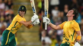 AUS vs SA: யாருப்பா நீ.. பந்தையே பார்க்காம சிக்ஸ்.. ஆஸ்திரேலியாவை கதறவிட்ட டெவால்ட் பிரெவிஸ்! AUS vs SA: யாருப்பா நீ.. பந்தையே பார்க்காம சிக்ஸ்.. ஆஸ்திரேலியாவை கதறவிட்ட டெவால்ட் பிரெவிஸ்!