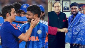 ‘சஞ்சு சாம்சன் தோனியாக மாற வேண்டிய அவசியமில்லை’.. மல்லுக்கு நின்ற கம்பீர்.. பகிர்ந்த சசி தரூர் ‘சஞ்சு சாம்சன் தோனியாக மாற வேண்டிய அவசியமில்லை’.. மல்லுக்கு நின்ற கம்பீர்.. பகிர்ந்த சசி தரூர்