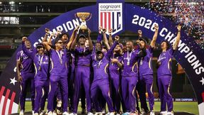MLC 2026 Final: கடைசி பந்தில் த்ரில் வெற்றி.. வாஷிங்டனை வீழ்த்தி சாம்பியன் பட்டம் வென்ற நைட் ரைடர்ஸ் MLC 2026 Final: கடைசி பந்தில் த்ரில் வெற்றி.. வாஷிங்டனை வீழ்த்தி சாம்பியன் பட்டம் வென்ற நைட் ரைடர்ஸ்