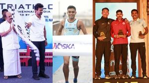 சென்னை 5i50 டிரையத்லான்.. இந்தியர்கள் ஆதிக்கம்.. தொடங்கி வைத்த துணை முதல்வர் உதயநிதி ஸ்டாலின்