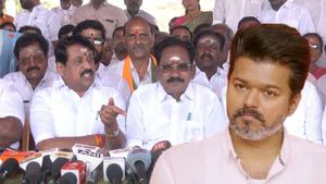 Nainar Nagendran Responds to Row Over Indecent Remarks on Vijay and Trisha