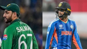 IND vs PAK: எதிர்பார்க்காத ட்விஸ்ட்.. பந்தை எடுத்த பாகிஸ்தான் கேப்டன்.. அபிஷேக் சர்மா டக் அவுட்