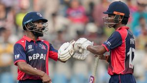 டி20 உலககோப்பை: தோனியை போல் சிக்சர் அடித்திருக்க வேண்டும்.. தோல்வி குறித்து நேபாள் வீரர் கருத்து