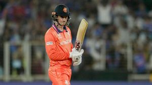 இந்தியாவில் எல்லாம் சின்ன மைதானம், பேட்டிங்கிற்கு சாதகமான ஆடுகளம்.. நெதர்லாந்து கேப்டன் கிண்டல்