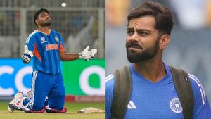 IND vs WI: சஞ்சு சாம்சன் நம்ப முடியாத சாதனை.. சேஸிங் செய்வதில் விராட் கோலி ரெக்கார்டை உடைத்து அபாரம்