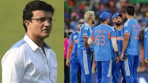 IND vs WI: களத்தில் இறங்கிய கங்குலி.. இந்தியா - வெஸ்ட் இண்டீஸ் போட்டிக்கான பிட்ச் குறித்து ஆய்வு