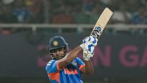 IND vs WI: கர்த்தருக்கு நன்றி! அரைசதம் அடித்த உடன் சஞ்சு சாம்சன் செய்த செயல்.. எழுந்து நின்ற ரசிகர்கள்