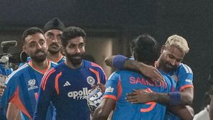 IND vs WI: டி20 உலககோப்பை வரலாற்றில் இந்தியா படைத்த மாபெரும் சாதனை.. கோலி, ரோகித் இன்றி சாதித்த இளம் படை